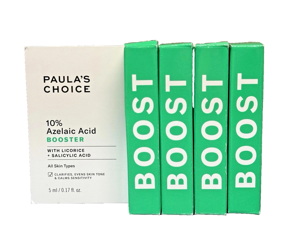 4-PACK Paula’s Choice Azelaic Acid Booster .17oz/5ml Each